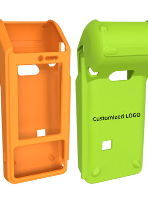 Ingenico DX6000 Orange Green POS Silicone Cover