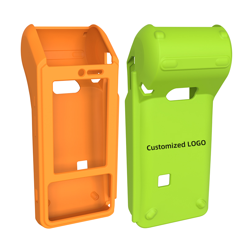 Ingenico DX6000 Orange Green POS Silicone Cover